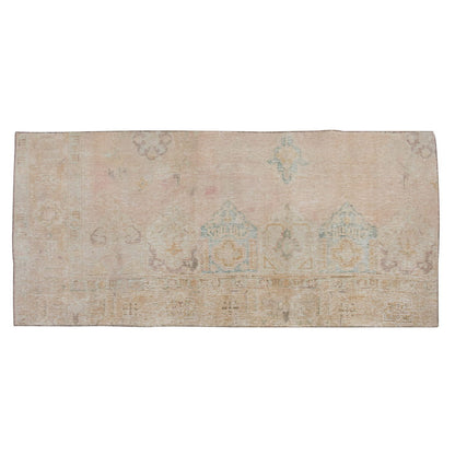 Vintage Rug 3'3" x 7'5" feet  100 x 225 cm