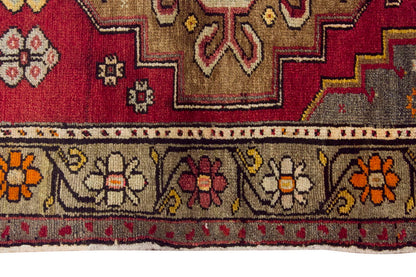 Vintage Rug 3'4" x 4'3" feet  102 x 130 cm