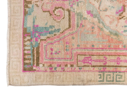 Vintage Rug 3'4" x 5'7" feet 101 x 170 cm