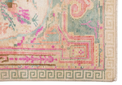 Vintage Rug 3'4" x 5'7" feet 101 x 170 cm