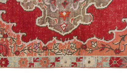 Vintage Rug 3'4" x 6'2" feet 102 x 188 cm