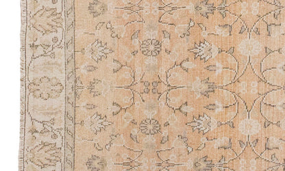 Vintage Rug 3'4" x 7'1" feet 102 x 215 cm