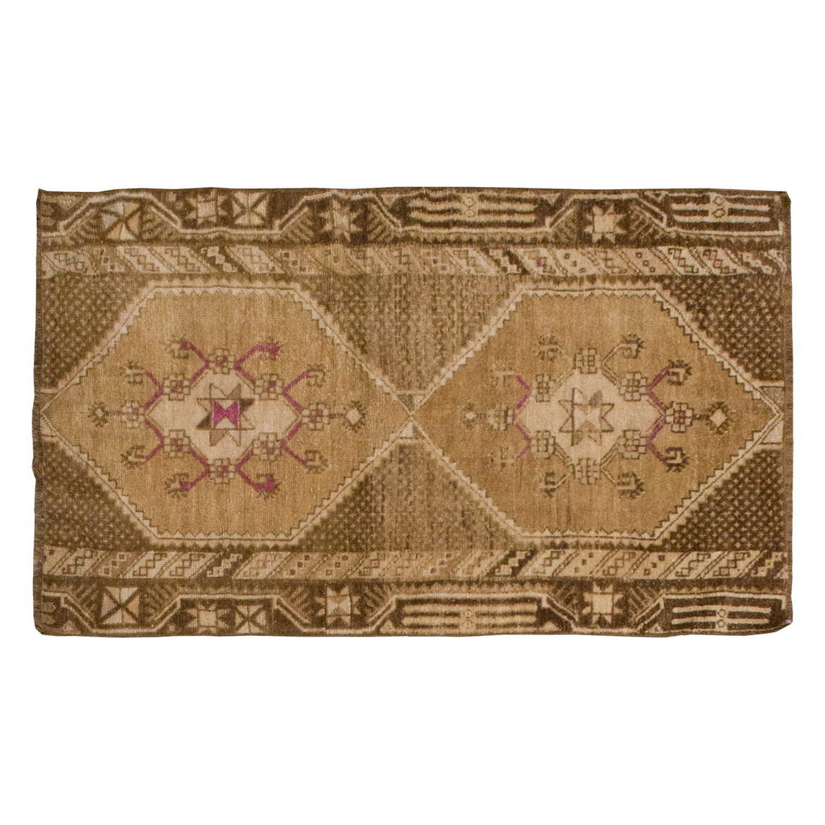 Vintage Rug 3'5" x 5'7" feet 105 x 170 cm