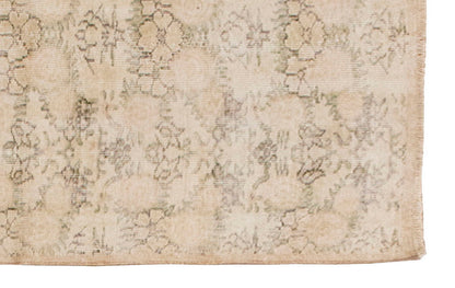 Vintage Rug 3'5" x 6'5" feet 105 x 195 cm