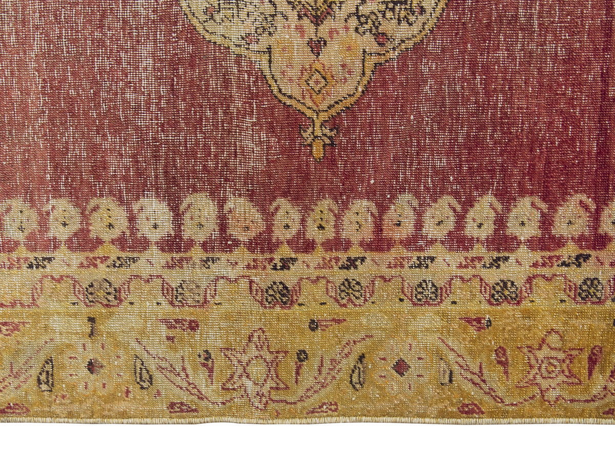 Vintage Rug 3'6" x 5'2" feet 106 x 157 cm