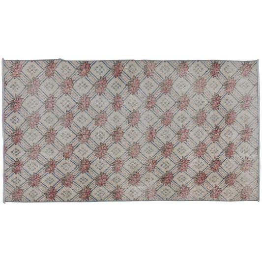 Vintage Rug 3'6" x 6'5" feet  106 x 195 cm