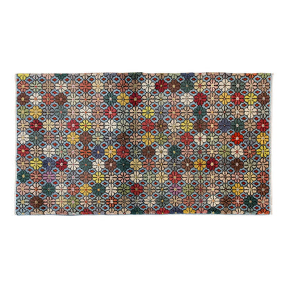 Vintage Rug 3'6" x 6'6" feet 106 x 197 cm