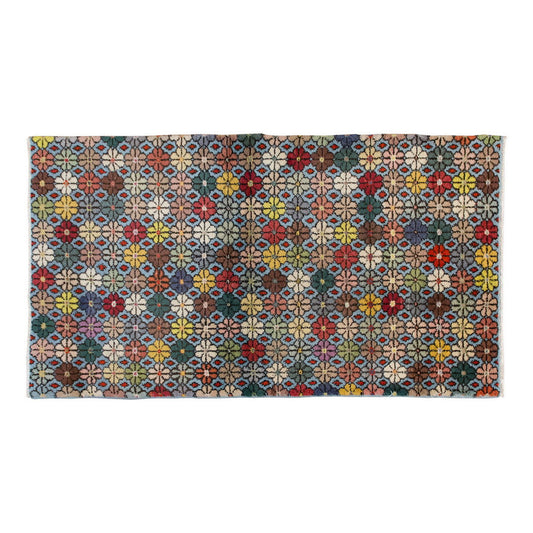 Vintage Rug 3'6" x 6'6" feet 106 x 197 cm