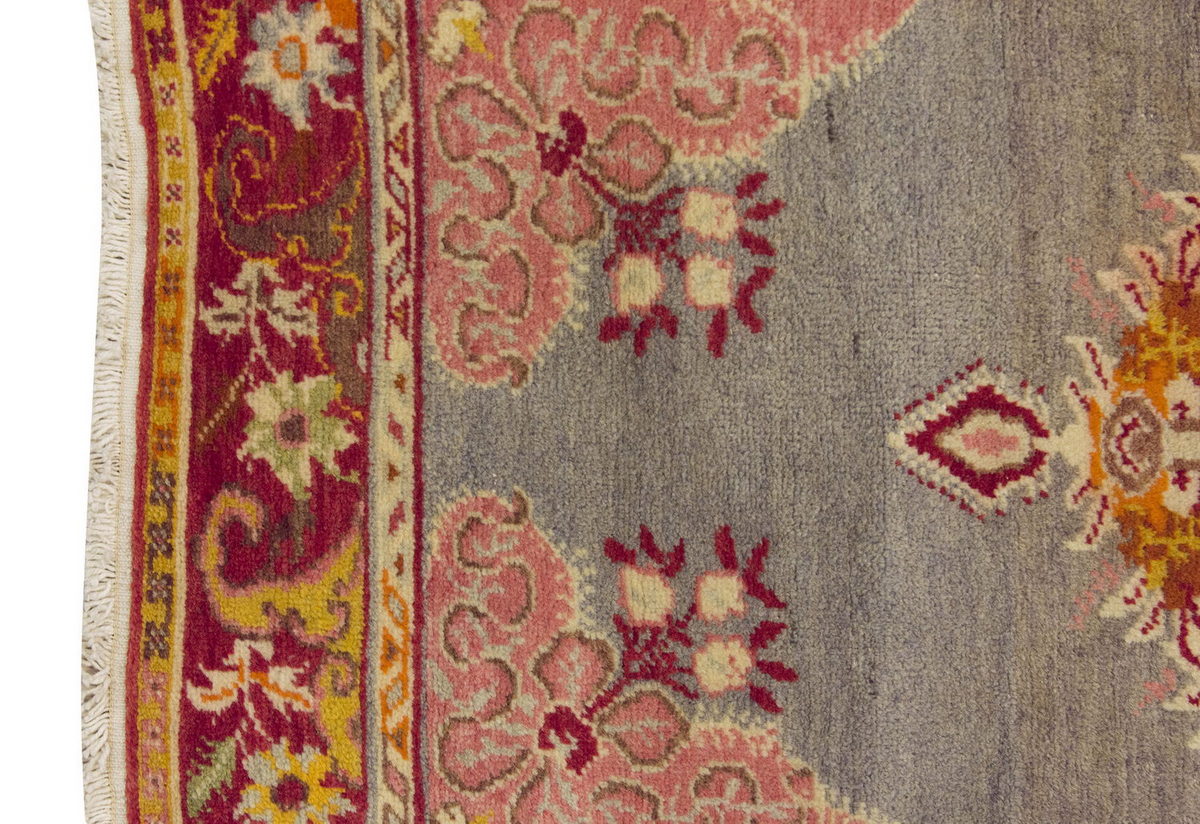 Vintage Rug 3'6" x 6'7" feet  106 x 200 cm