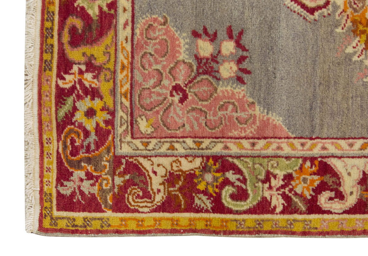 Vintage Rug 3'6" x 6'7" feet  106 x 200 cm