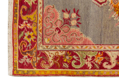 Vintage Rug 3'6" x 6'7" feet  106 x 200 cm