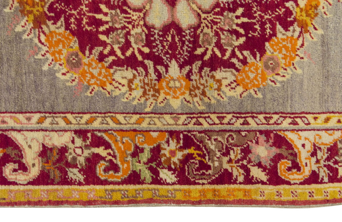 Vintage Rug 3'6" x 6'7" feet  106 x 200 cm