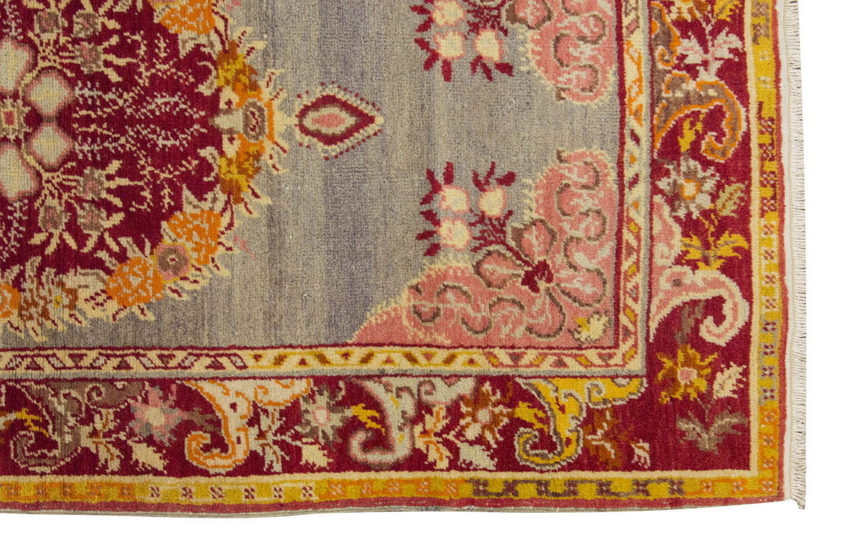 Vintage Rug 3'6" x 6'7" feet  106 x 200 cm