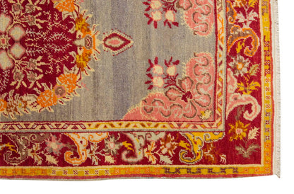 Vintage Rug 3'6" x 6'7" feet  106 x 200 cm