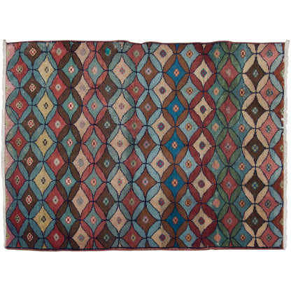 Vintage Rug 4" x 5'1" feet  120 x 155 cm