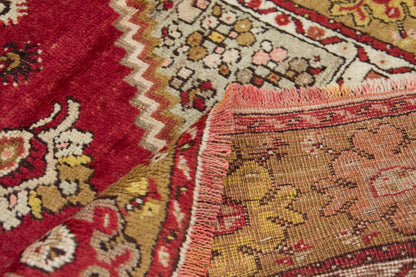 Vintage Rug 3'7" x 5'4" feet  108 x 163 cm