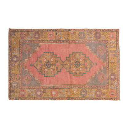 Vintage Rug 3'7" x 5'7" feet 110 x 170 cm