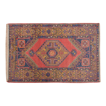 Vintage Rug 3'7" x 5'9" feet 109 x 175 cm