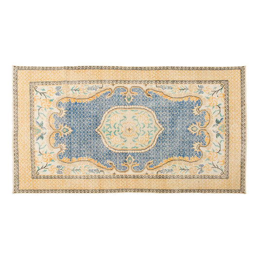 Vintage Rug 3'7" x 6'7" feet 110 x 200 cm