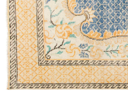 Vintage Rug 3'7" x 6'7" feet 110 x 200 cm