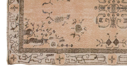 Vintage Rug 3'7" x 7'10" feet 110 x 240 cm