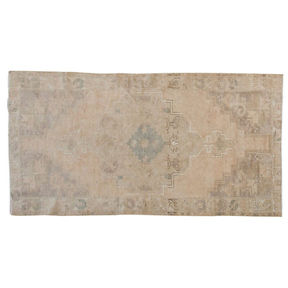Vintage Rug 3'7" x 7'7" feet 110 x 230 cm