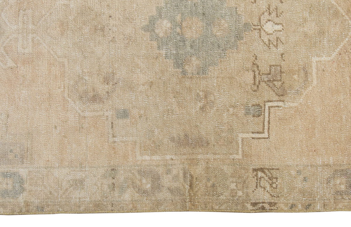 Vintage Rug 3'7" x 7'7" feet 110 x 230 cm