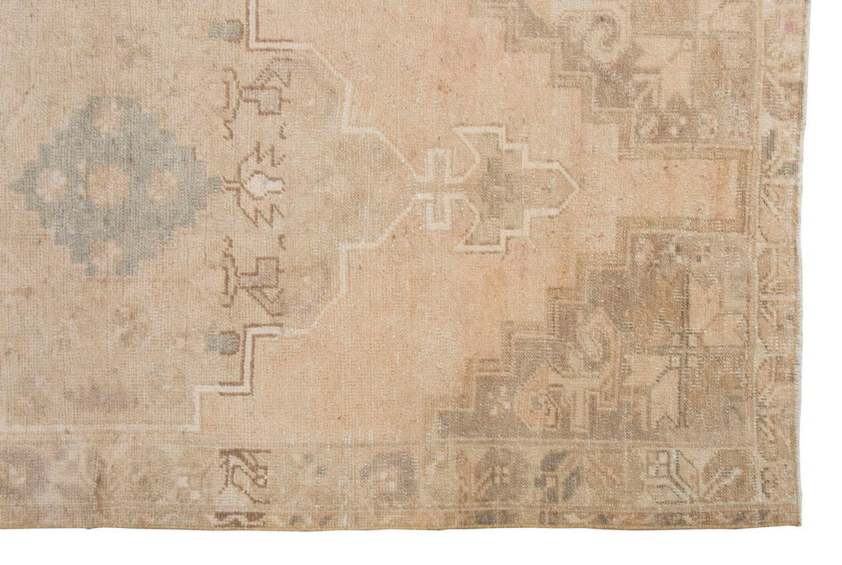 Vintage Rug 3'7" x 7'7" feet 110 x 230 cm