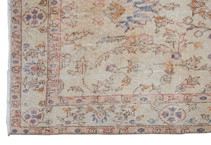 Vintage Rug 3'7" x 8'6" feet 110 x 260 cm