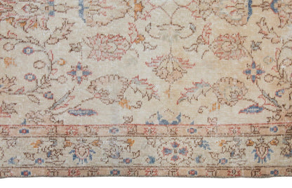 Vintage Rug 3'7" x 8'6" feet 110 x 260 cm