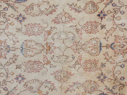 Vintage Rug 3'7" x 8'6" feet 110 x 260 cm