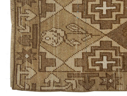 Vintage Rug 3'8" x 6'7" feet  112 x 200 cm