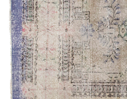 Vintage Rug 3'8" x 6'7" feet 112 x 200 cm