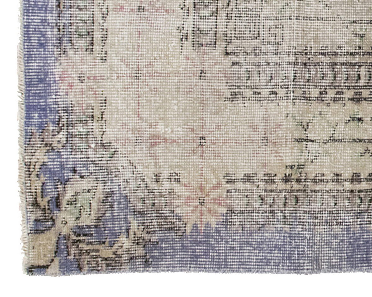 Vintage Rug 3'8" x 6'7" feet 112 x 200 cm