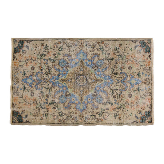 Vintage Rug 3'8" x 7 feet 112 x 213 cm