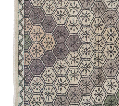 Vintage Rug 3'8" x 9'9" feet 111 x 297 cm