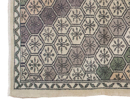Vintage Rug 3'8" x 9'9" feet 111 x 297 cm