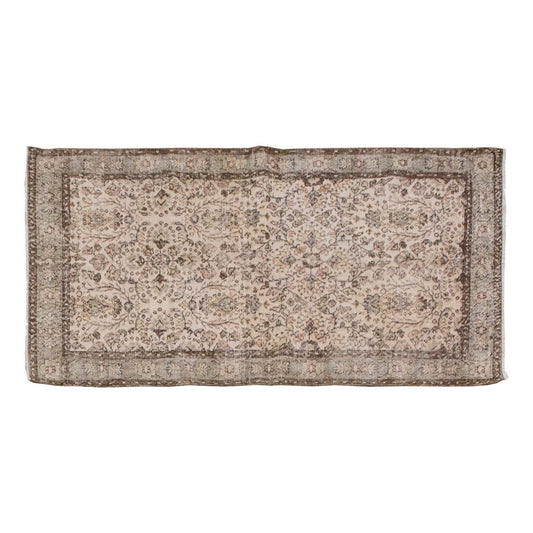 Vintage Rug 3'9" x 6'11" feet 115 x 208 cm