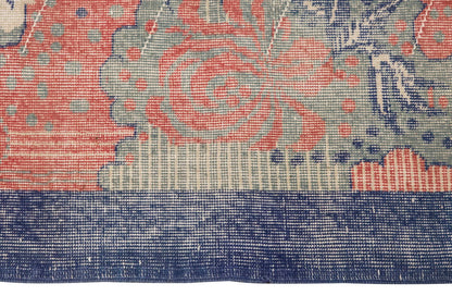 Vintage Rug 3'9" x 6'11" feet 115 x 210 cm