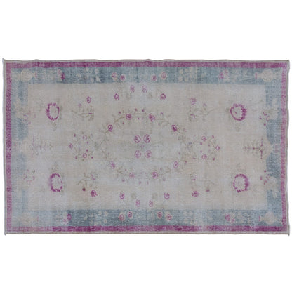 Vintage Rug 3'9" x 6'4" feet  115 x 192 cm