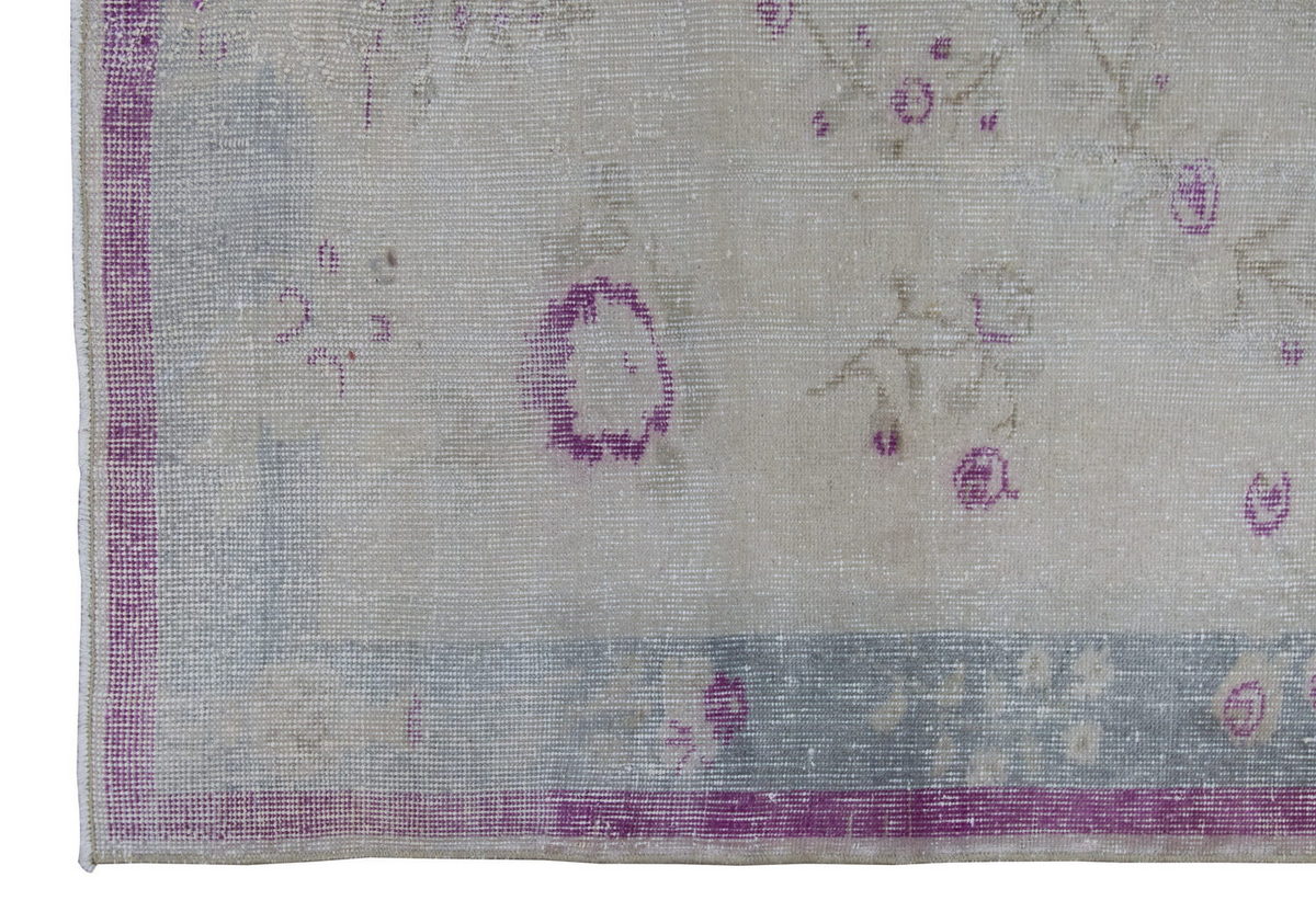 Vintage Rug 3'9" x 6'4" feet  115 x 192 cm