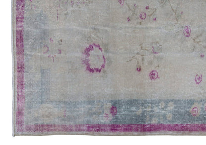 Vintage Rug 3'9" x 6'4" feet  115 x 192 cm