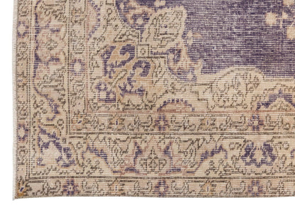 Vintage Rug 3'9" x 6'7" feet 114 x 200 cm
