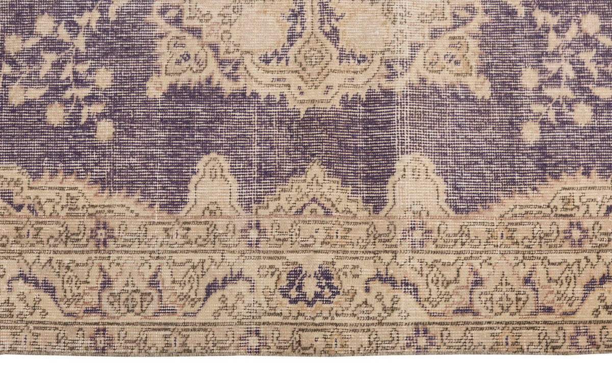 Vintage Rug 3'9" x 6'7" feet 114 x 200 cm