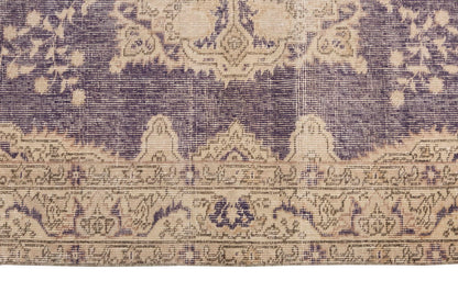 Vintage Rug 3'9" x 6'7" feet 114 x 200 cm