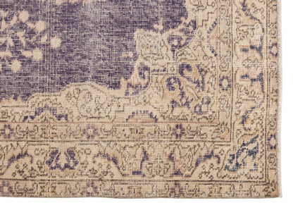 Vintage Rug 3'9" x 6'7" feet 114 x 200 cm
