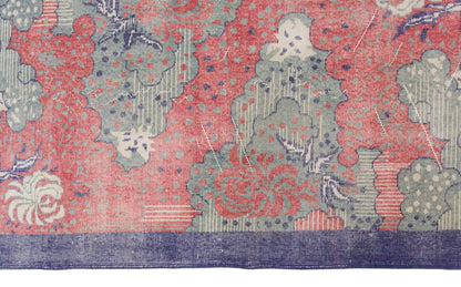 Vintage Rug 3'9" x 6'7" feet 115 x 200 cm