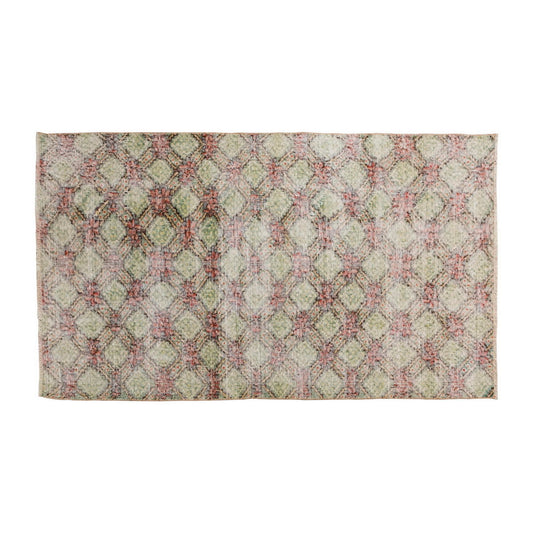 Vintage Rug 3'9" x 6'8" feet 114 x 203 cm