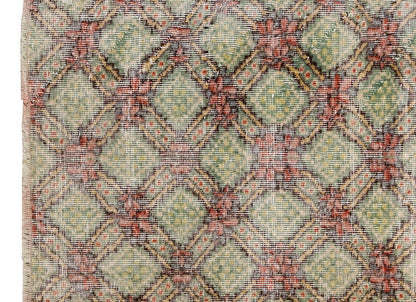Vintage Rug 3'9" x 6'8" feet 114 x 203 cm