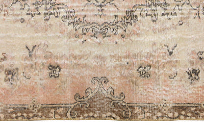 Vintage Rug 3'9" x 6'8" feet 114 x 203 cm